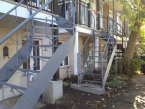 Réalisation de Peinture escalier fer forgé