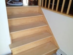 Escalier Vernis