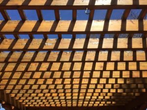 Pergola écaillé