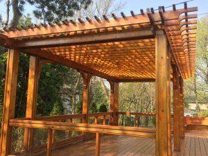 Teinture pergola Teinture pergola