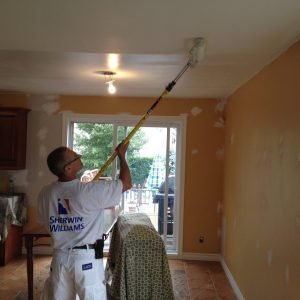 Peinture de plafond intérieur