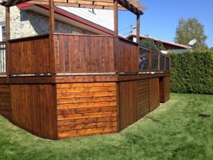 Peinture de patio et terrasse