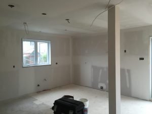 Rénovation intérieur plâtrage et tirage de joint