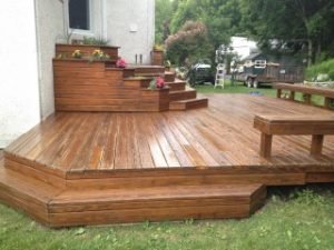 Peinture de patio