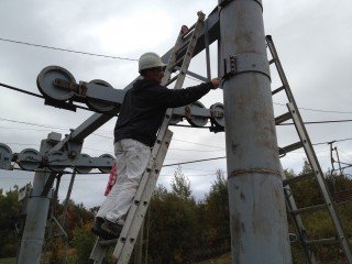 application enduit galvanisation froid