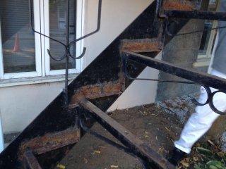 entrepeneur peinture fer forge