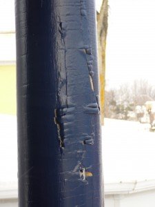 peinture ecaillé