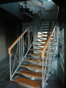 peinture escalier fer forge