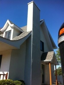 petinture exterieure sur stucco