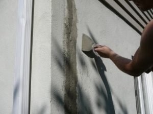 reparation fissure mur crepi fondation