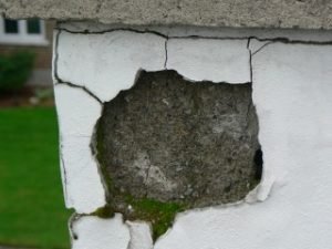 reparation fissures peinture stucco