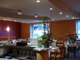 salle restaurant peinture