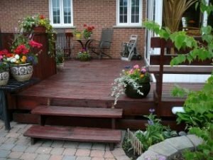 teinture patio